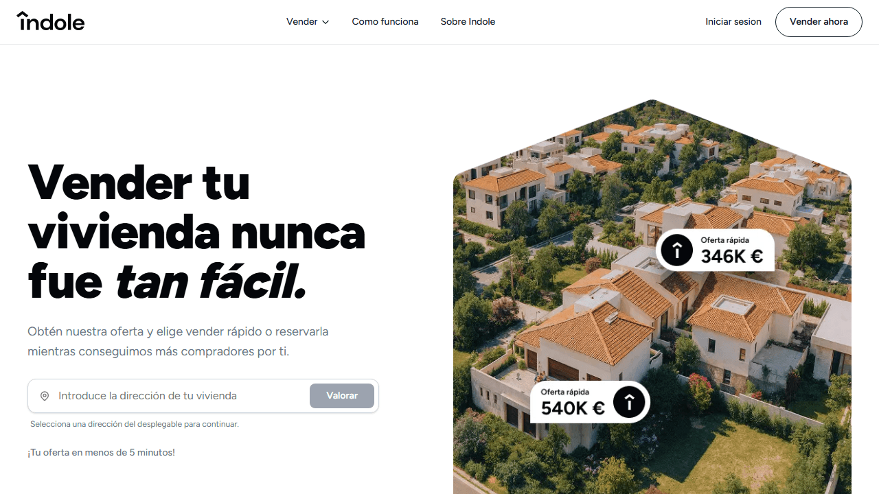 Índole Homes: Plataforma PropTech